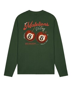 Heren longsleeve groen