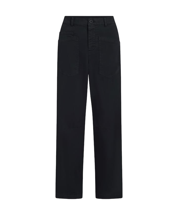 Trousers dames broek blauw