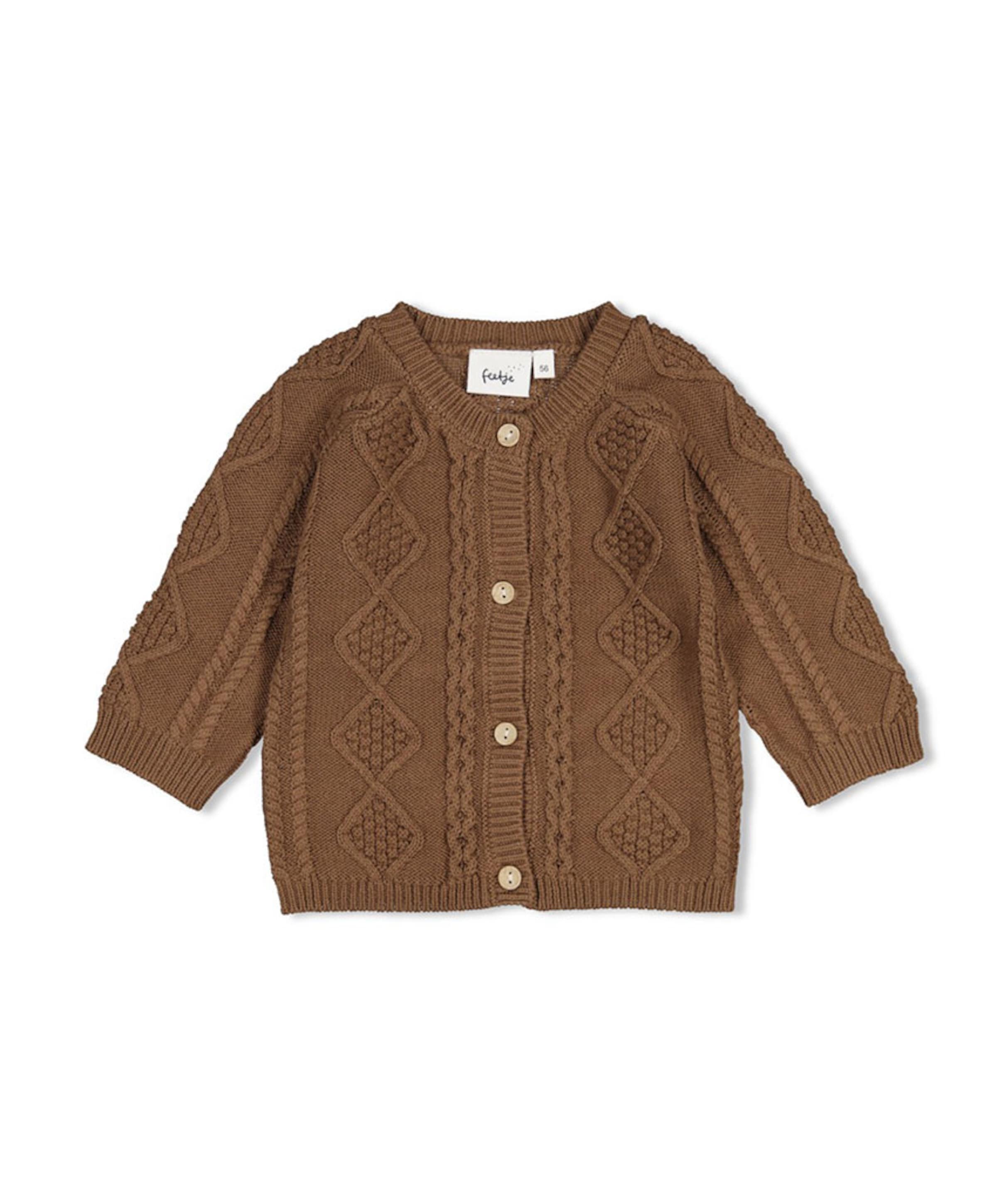 Uniseks vest bruin
