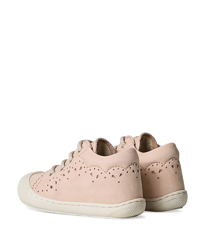 Naturino lubby meisjes veterschoenen beige