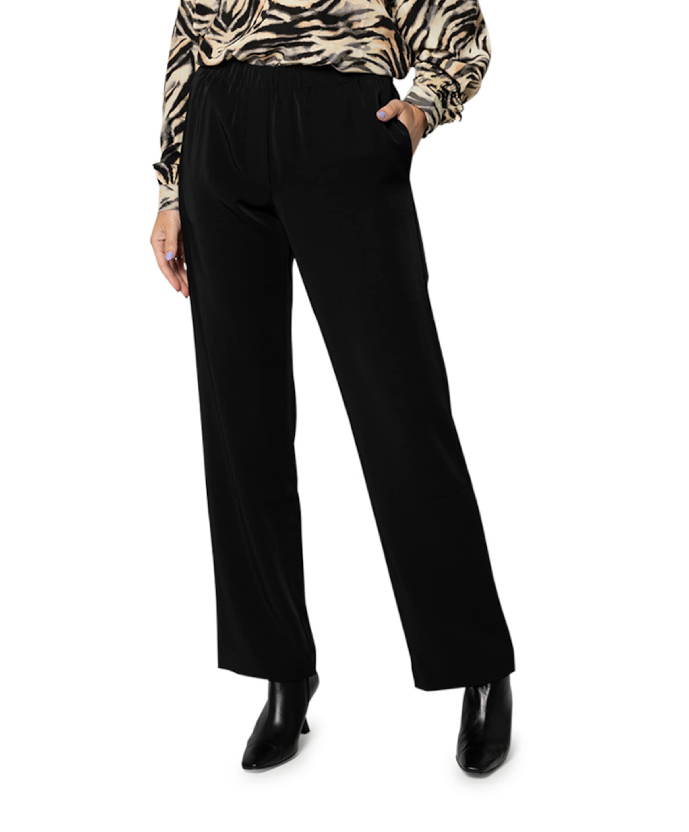 Hoys straight pants 7331 zwart