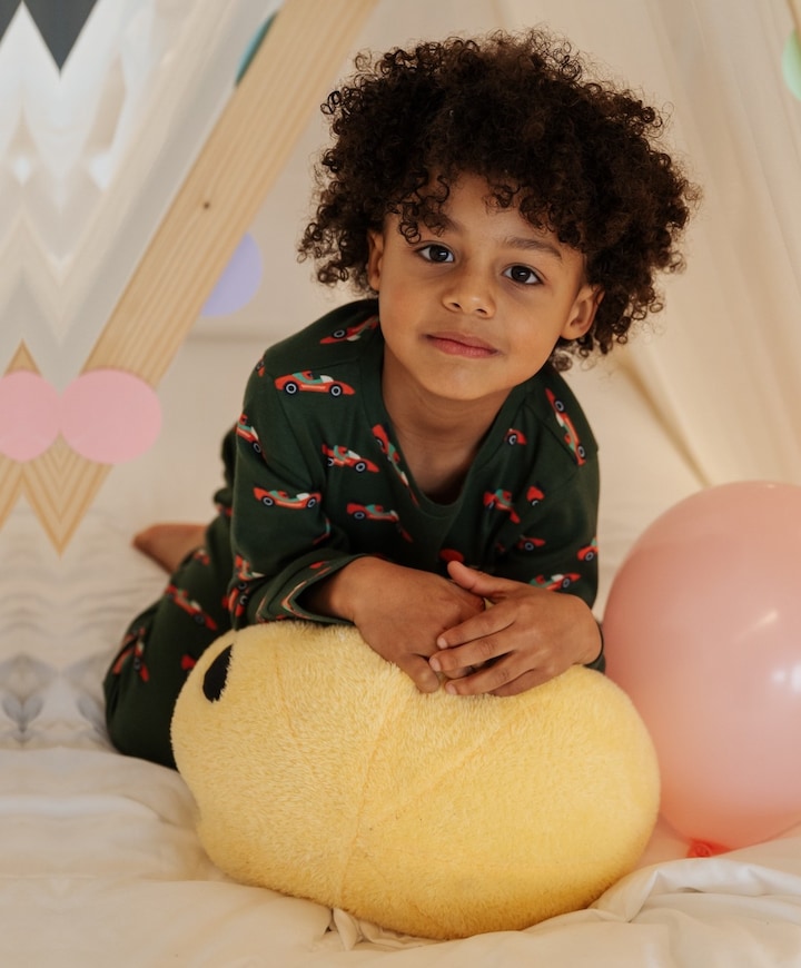 Jongens pyjamaset groen