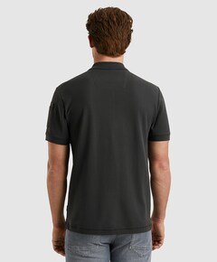 Heren polo zwart