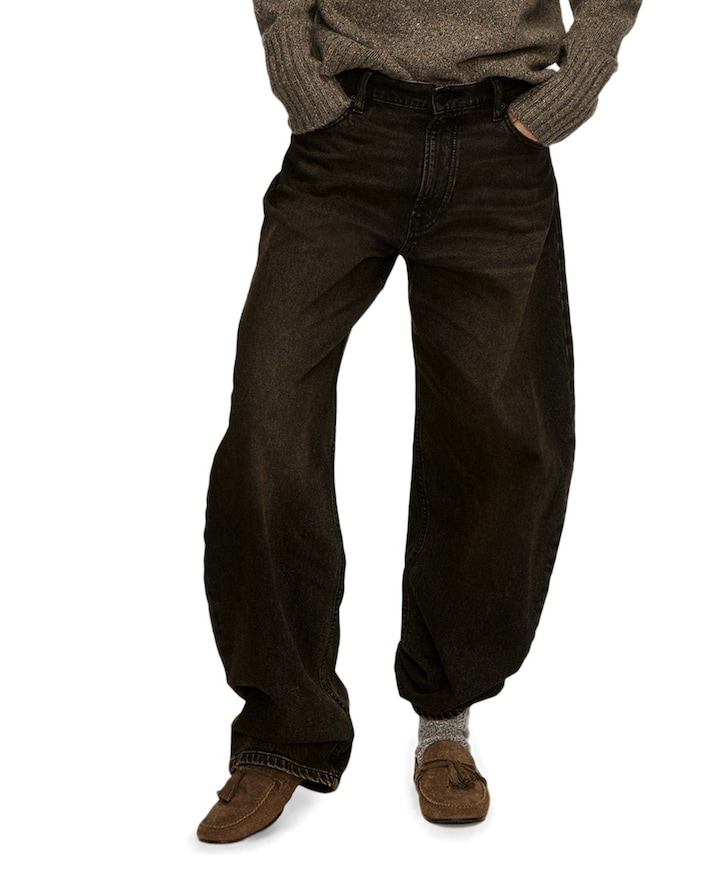 TAMAE IKU dames jeans bruin