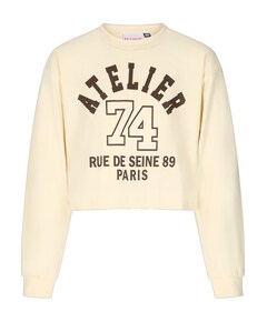 Meisjes longsleeve beige