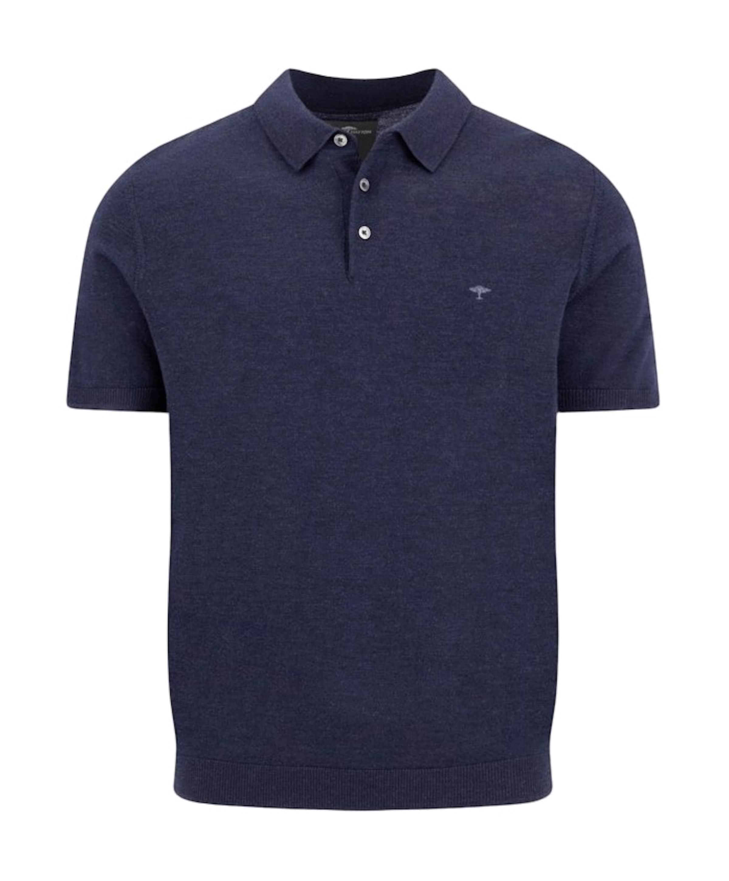 Heren polo blauw