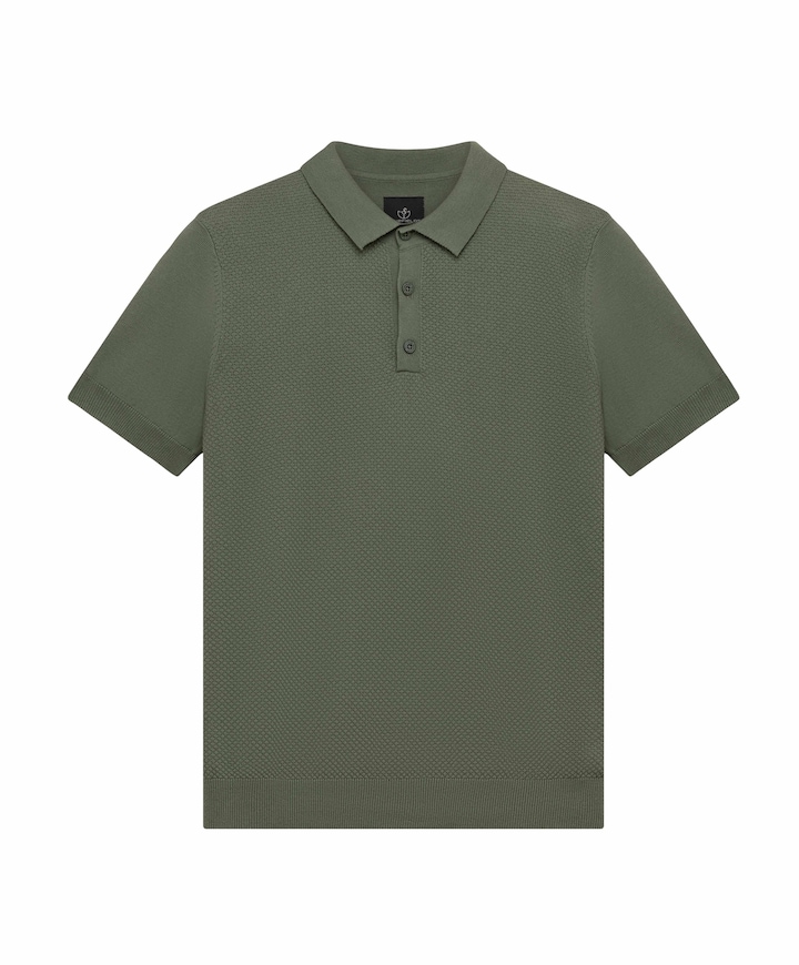 Heren polo groen