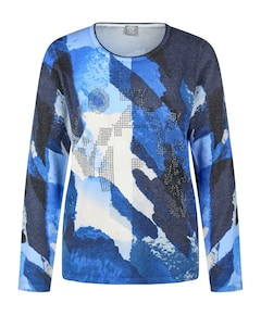 Dames trui blauw