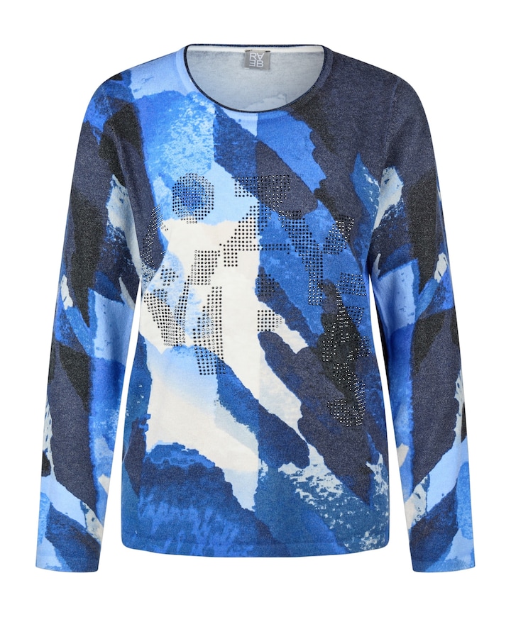 Dames trui blauw