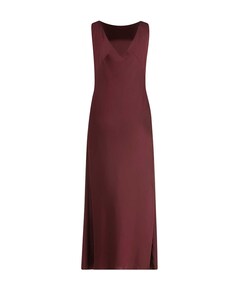 Dames jurk bordeaux