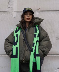 Dames jas groen