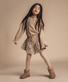 Meisjes longsleeve beige