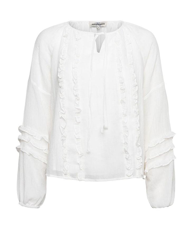Dames blouse ecru