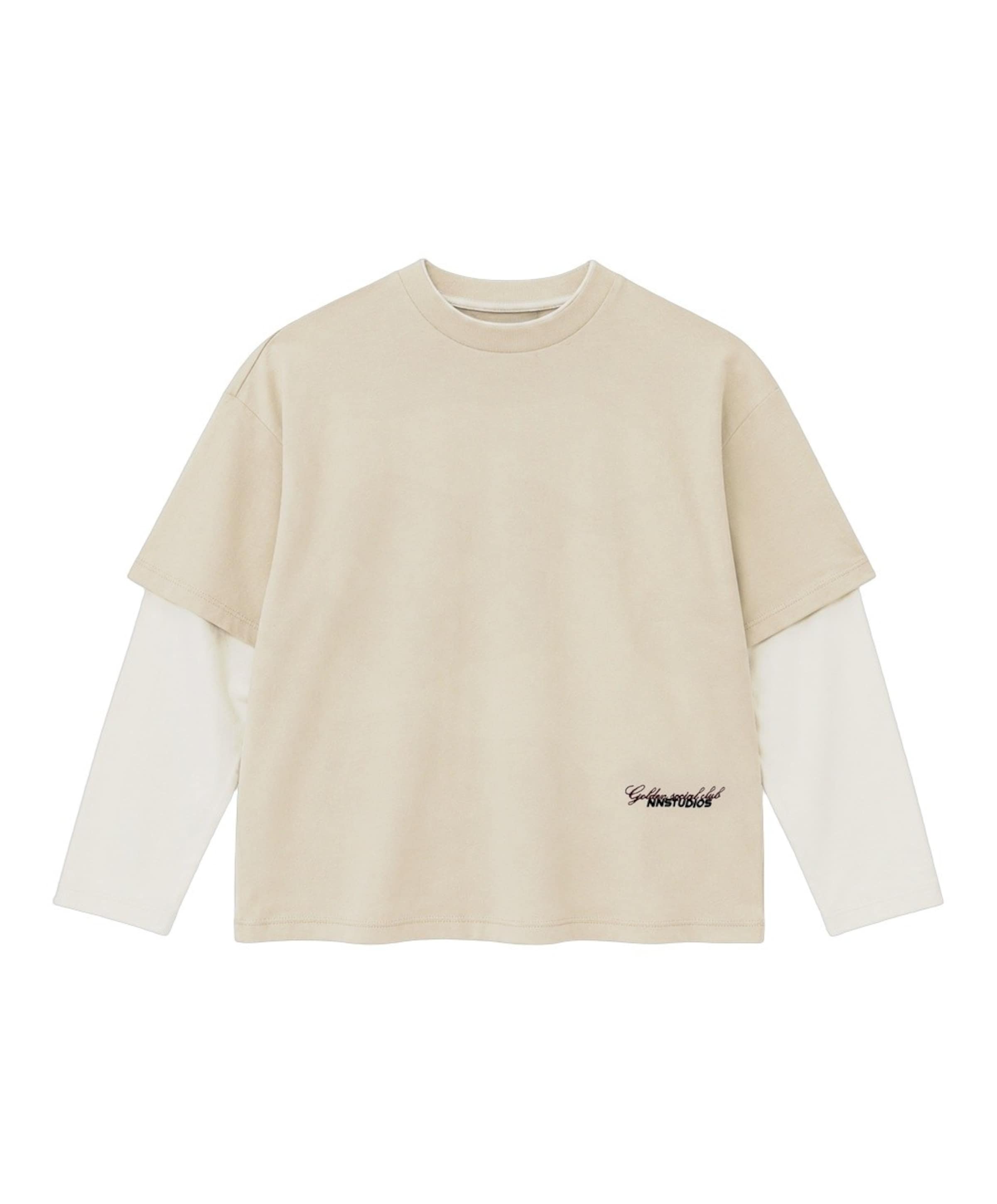Jongens longsleeve ecru
