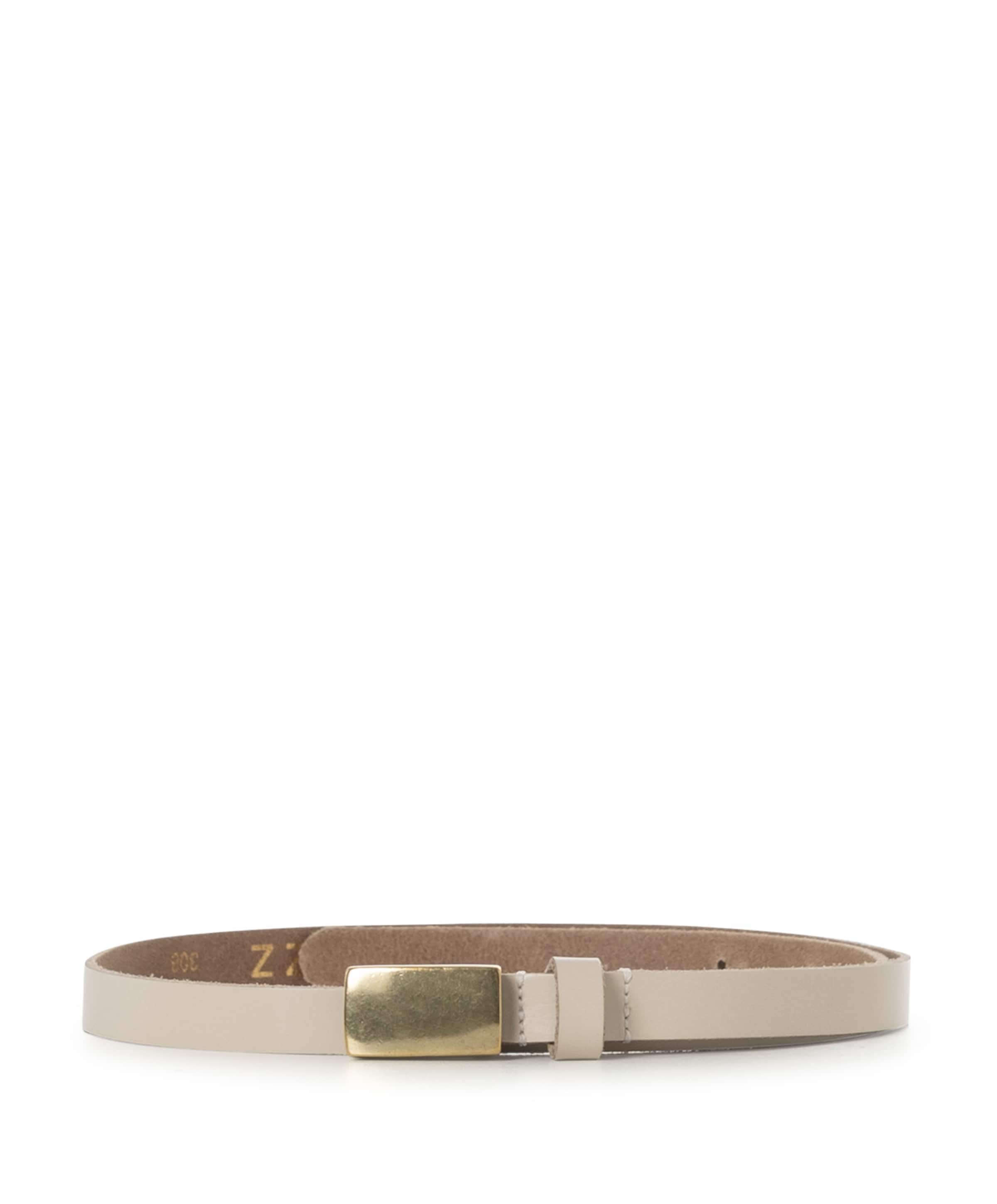 Meisjes riem beige