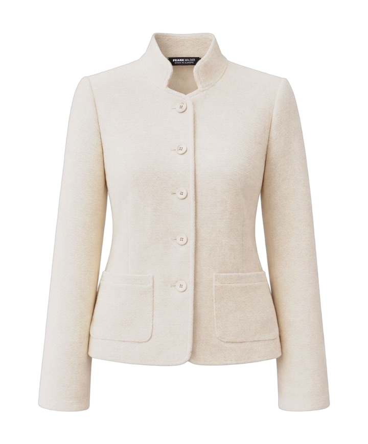 Dames blazer ecru