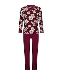Pyjamaset bordeaux