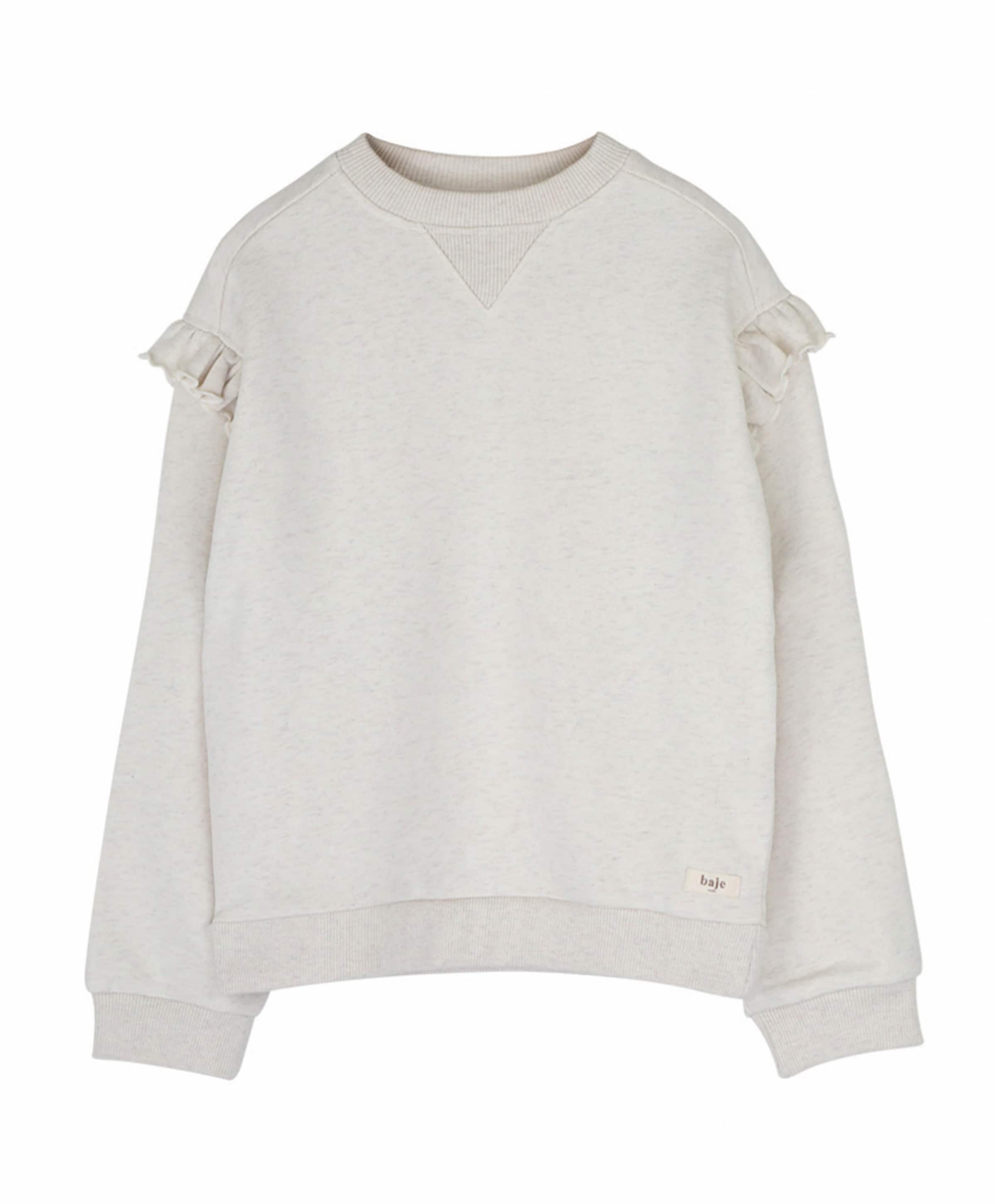 Meisjes trui ecru