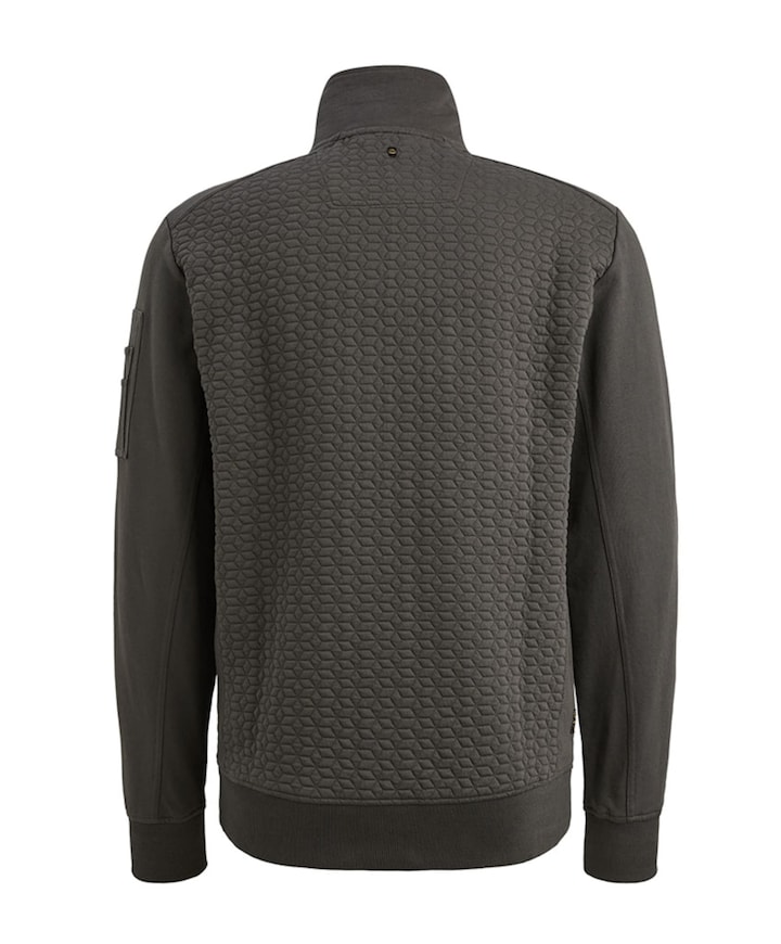 Heren vest grijs