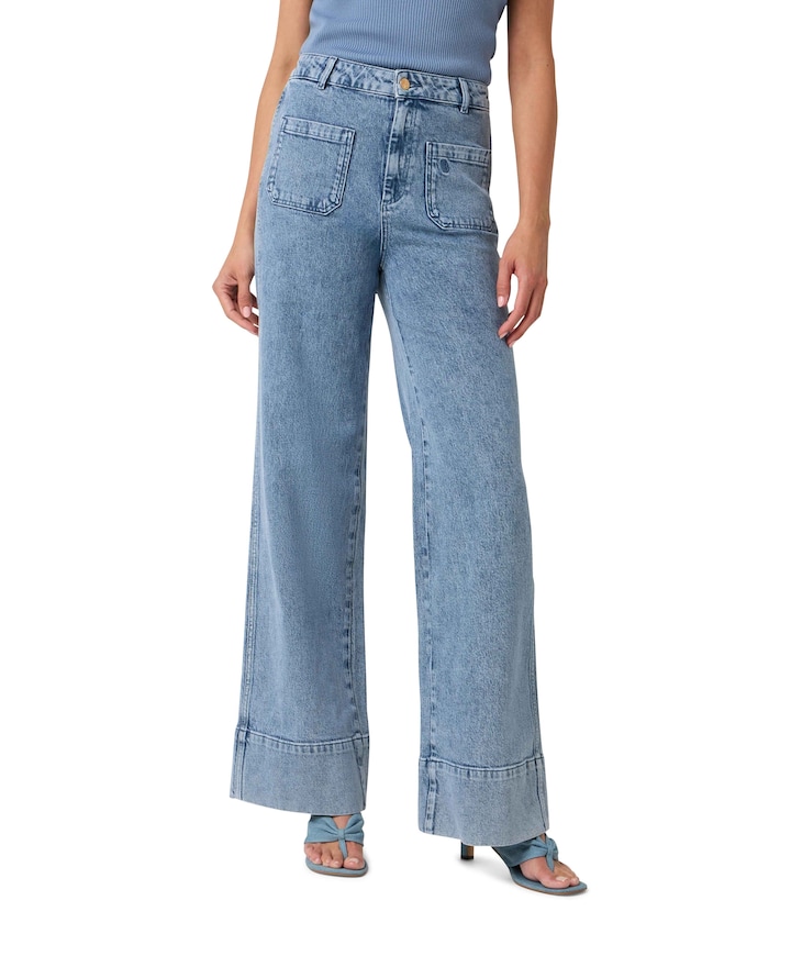 Pendan dames jeans blauw