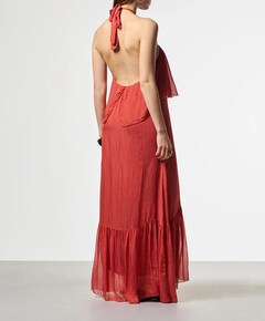 Dames jurk rood