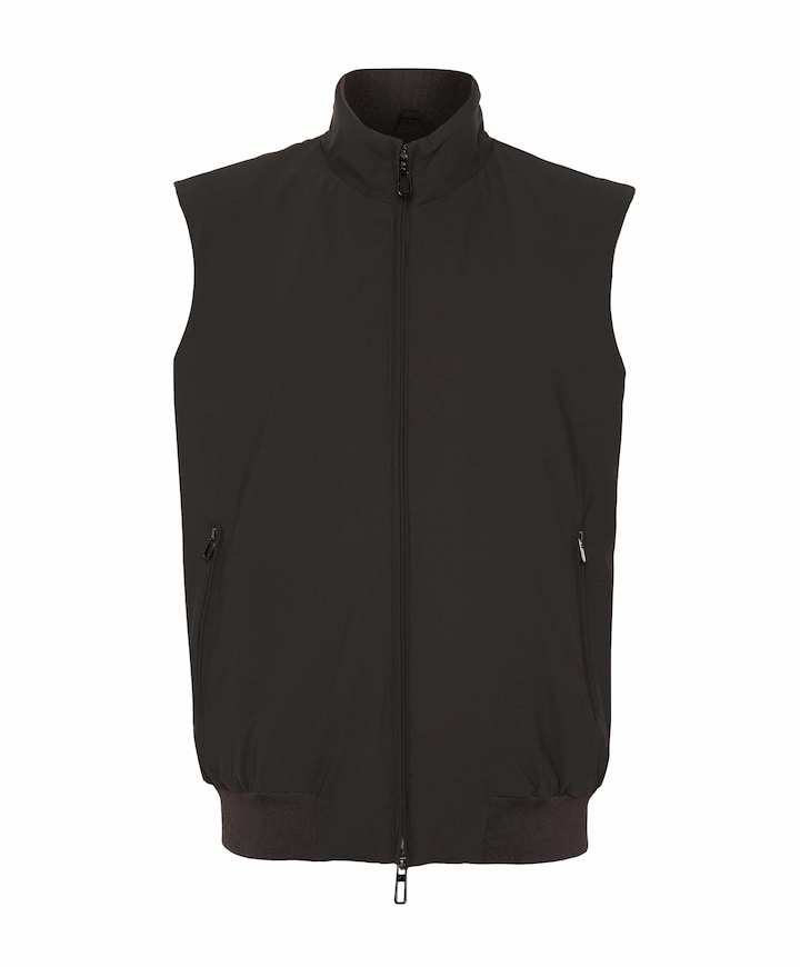 Heren bodywarmer bruin