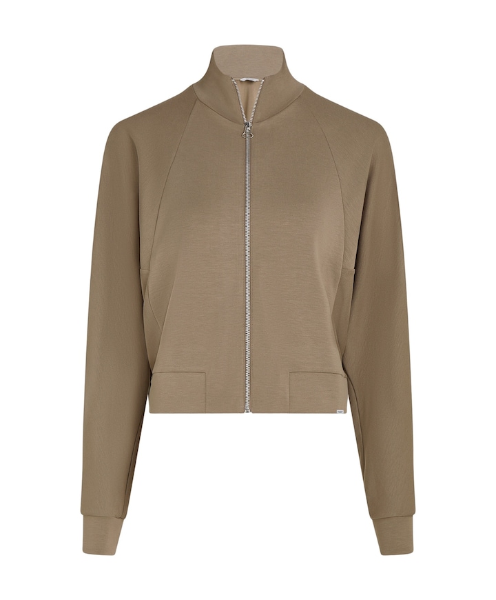 Dames vest beige
