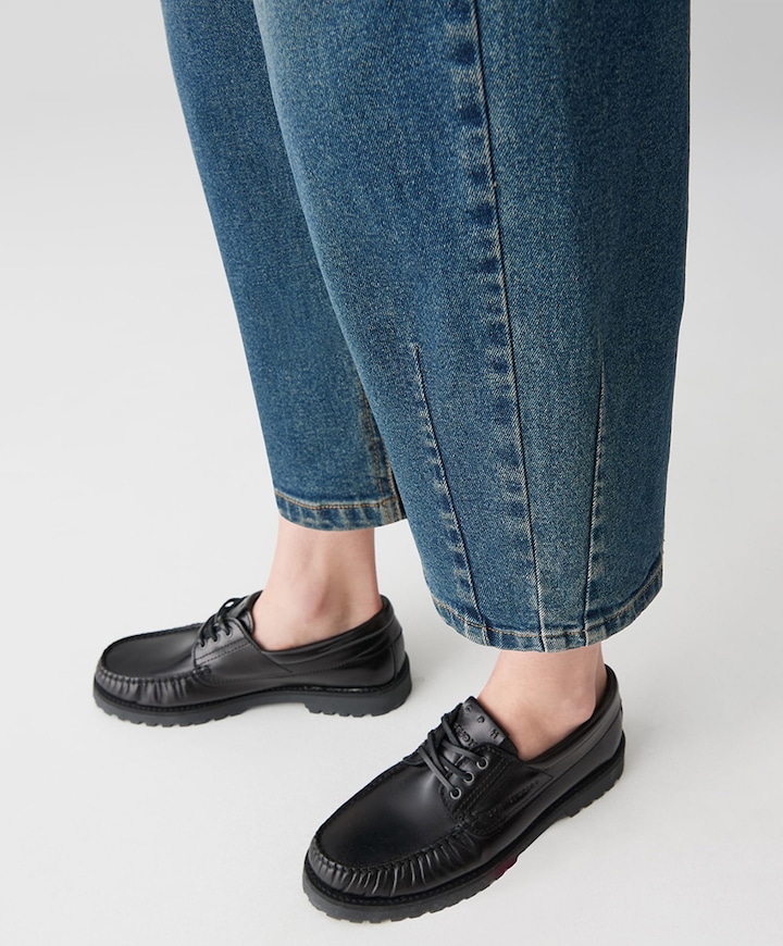 Lolah modern dames jeans blauw