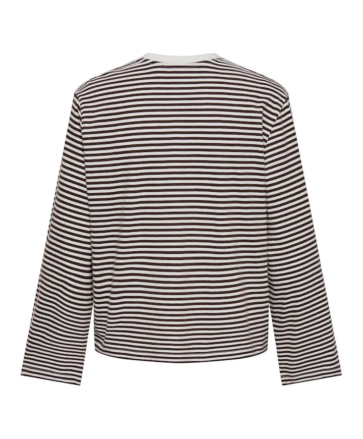 Dames longsleeve ecru