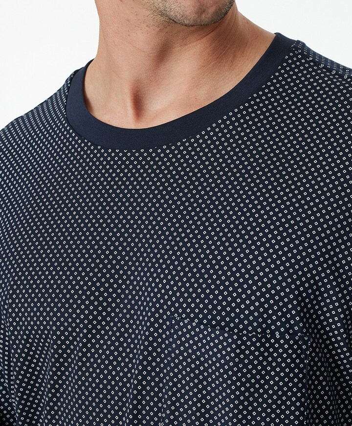 Heren pyjamaset blauw