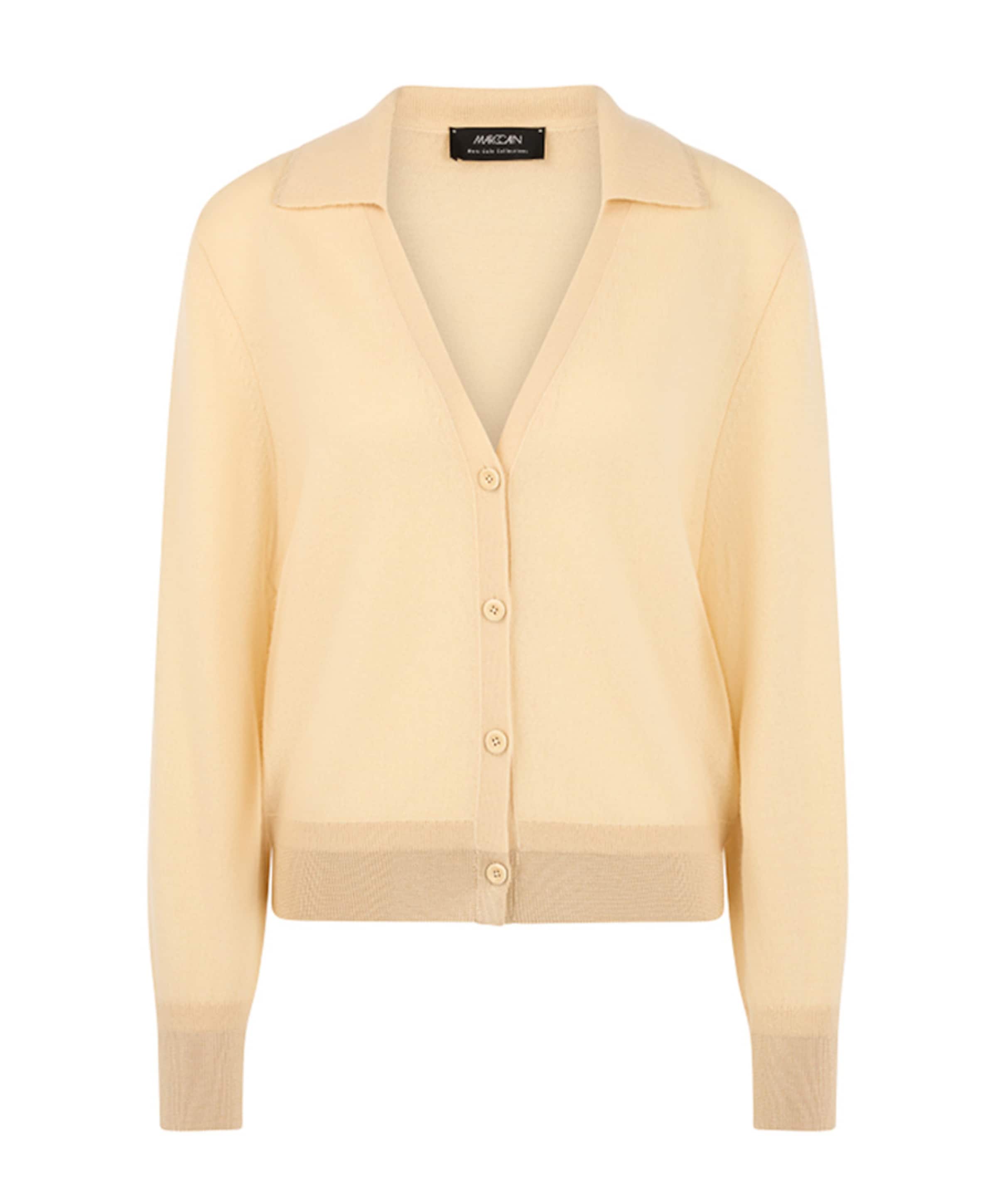 Dames vest geel