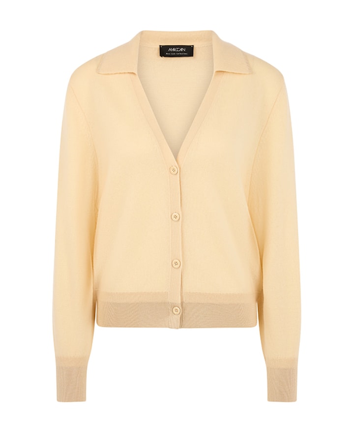 Dames vest geel