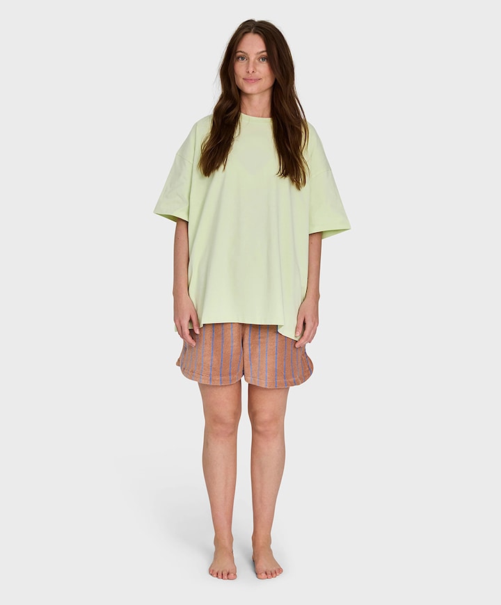 Dames t-shirt geel