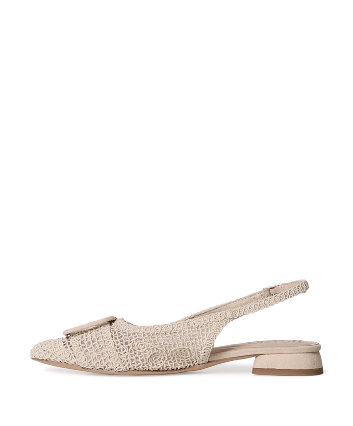 Zarin dames slingbacks beige
