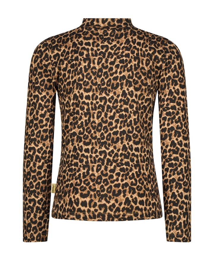 Meisjes longsleeve bruin