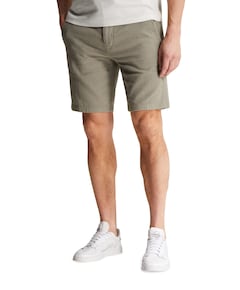 CHINO SHORTS STRUCTURE heren korte broek bruin