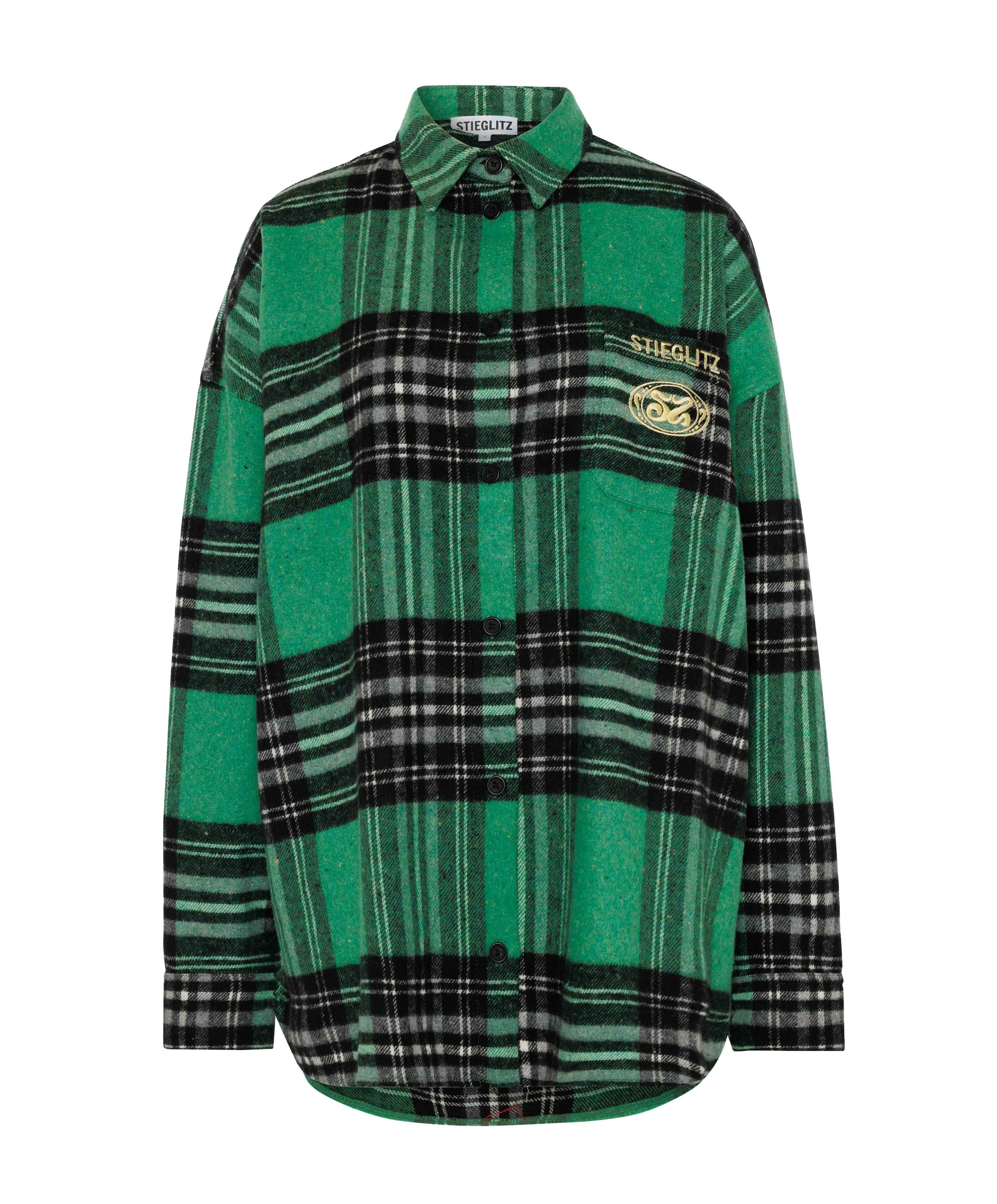 Dames blouse groen