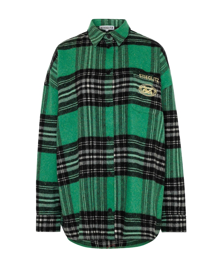 Dames blouse groen