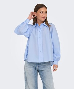 Dames blouse blauw