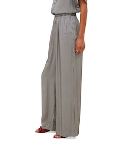 benji silky stripe dames broek zwart