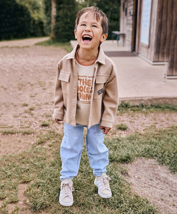 Denim Barrel Fit jongens jeans blauw