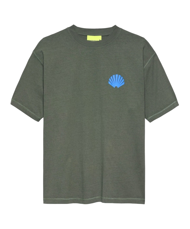 Heren T-shirt blauw