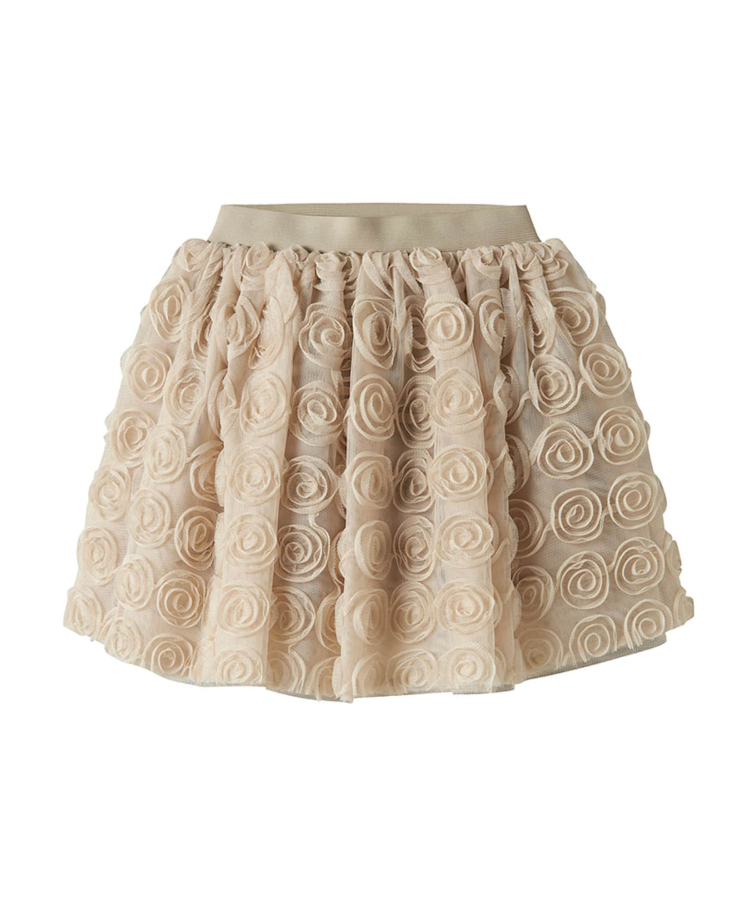 Meisjes rok ecru