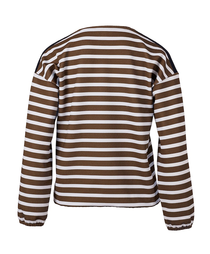 Dames longsleeve bruin