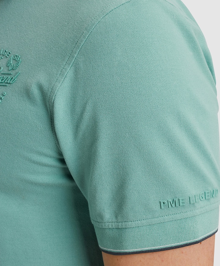 Polo blauw
