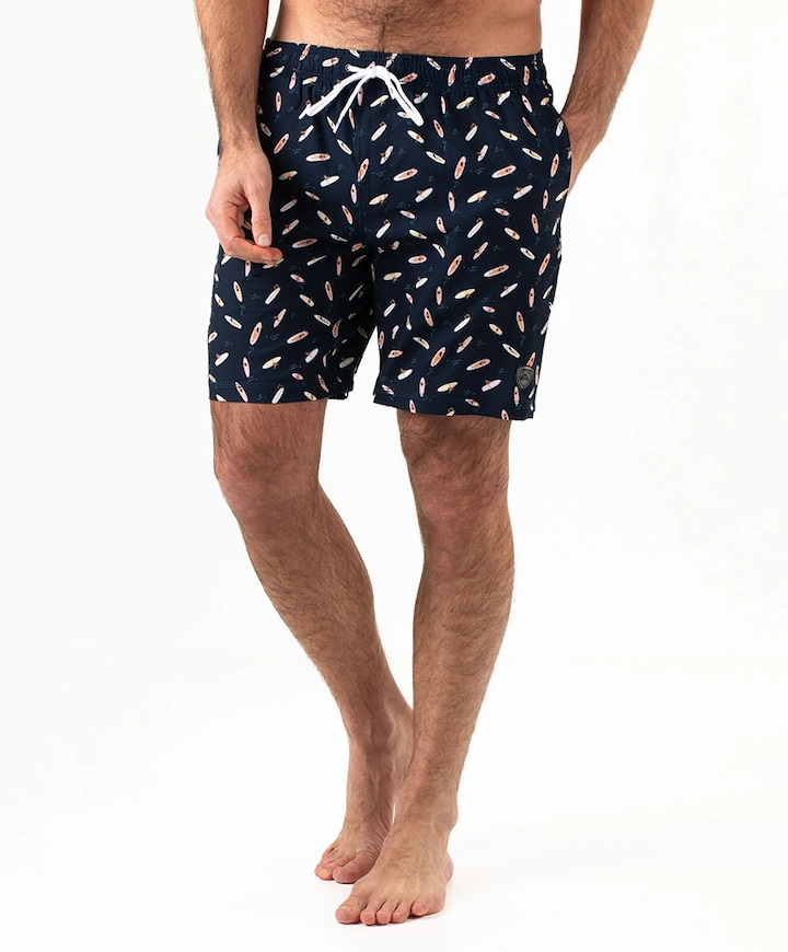 Heren zwemshort blauw