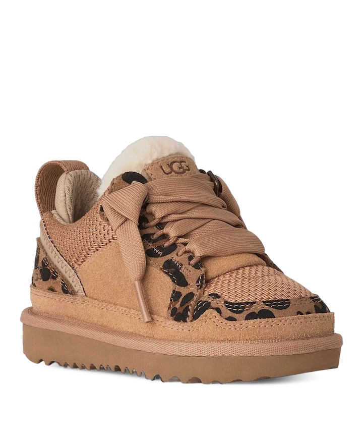 T LOWMEL SPOTTED meisjes veterschoenen bruin