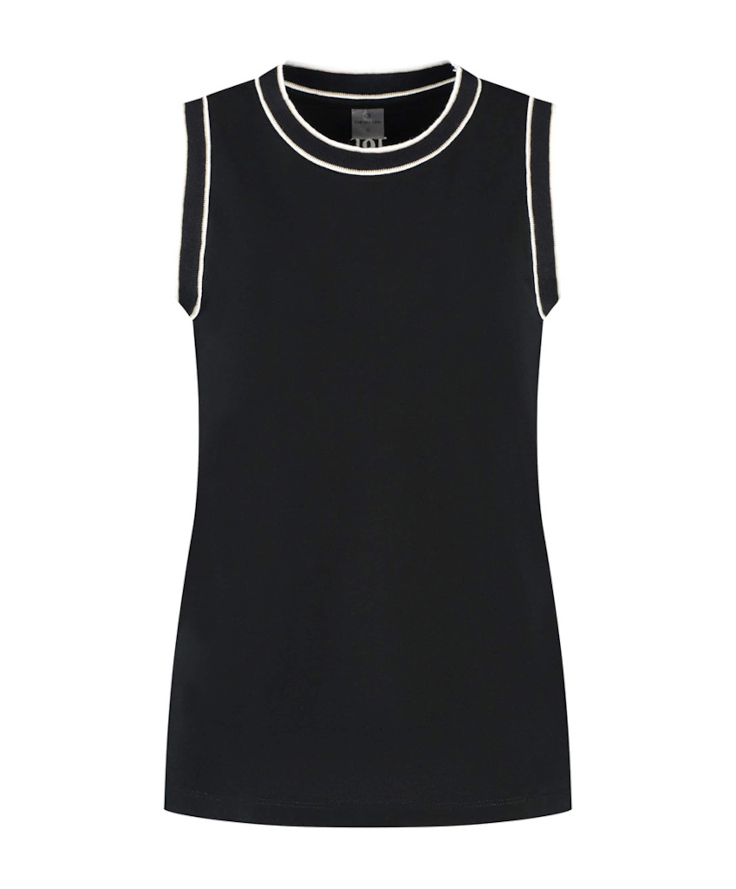 Dames singlet zwart