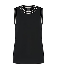 Dames singlet zwart