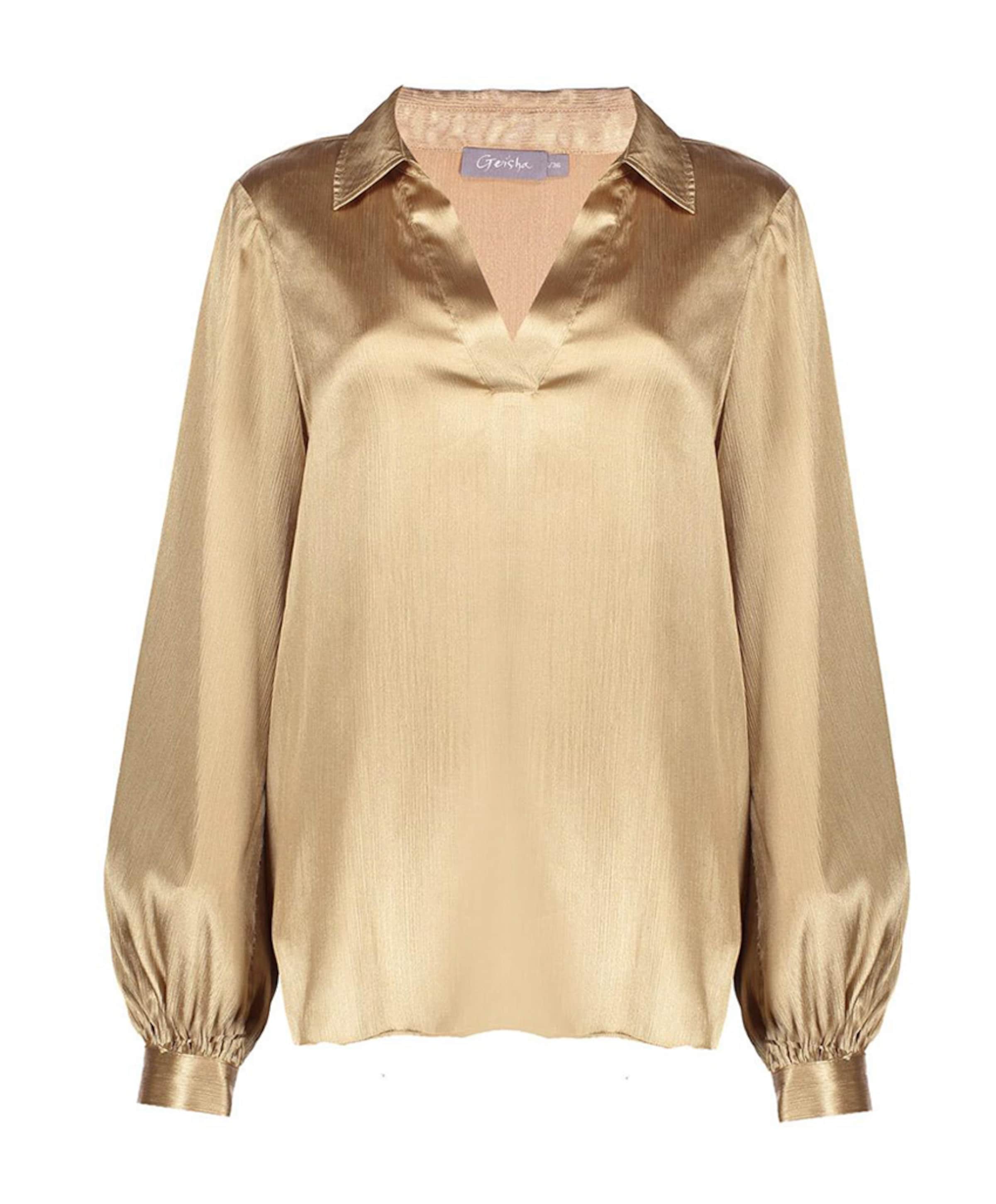 Dames blouse beige